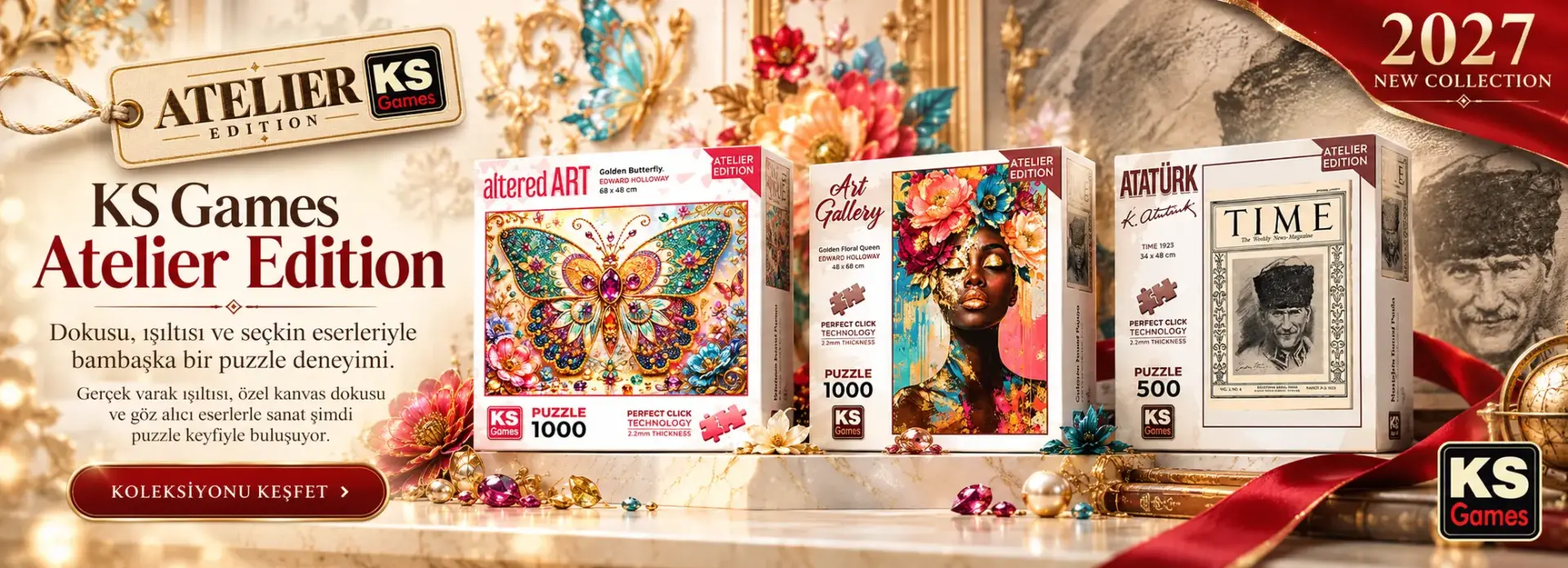 Atelier Edition Golden Puzzle Collection