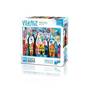 20085 500parca Candy Tree Town Zeminsiz