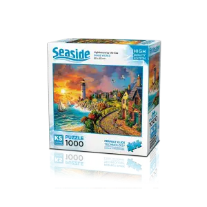 20758 Lighthouse By The Sea 1000 Copy