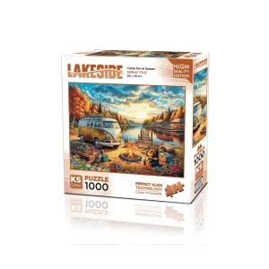 20810 Camp Fire At Sunset Copy