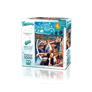 20823 1000parca Starry Night Of Art Zeminsiz