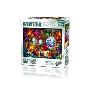 20826 1000parca Mystical House In The Forest Zeminsiz