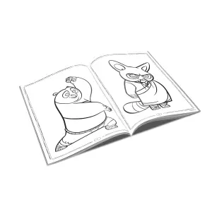 15108 Kungfu Panda Boyama Kitabi Interior