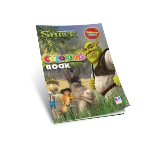 15206 Shrek Boyama Kitabi Arka Plansiz