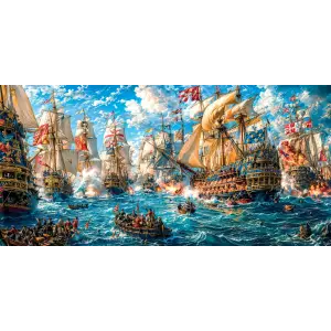 17005 1500 Parca Battle Of The High Seas Poster