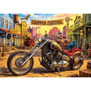 20107 500 Parca Chopper Festival Poster