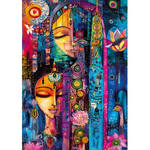 20851 Indian Woman 1000 Parca Poster