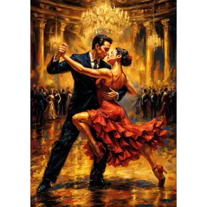 20855 Rhythm Of Passion 1000 Parca Poster