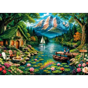 20856 Reflections Of Peace 1000 Parca Kutu