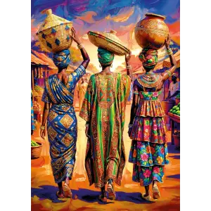 20874 1000 Parca Rhythm Of Africa Poster