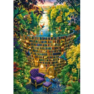 20875 1000 Parca The Endless Library Poster
