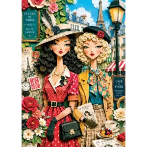 20882 1000 Parca Parisian Elegance Poster