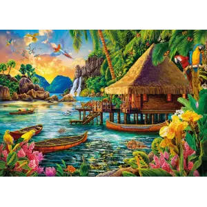 22531 2000 Parca Tropical Landscape Poster