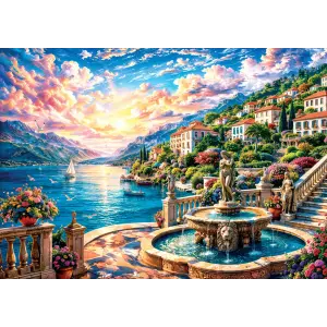 22541 2000 Parca Sunlit Riviera Poster