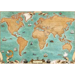 23027 The Ancient World Map 3000 Parca Poster
