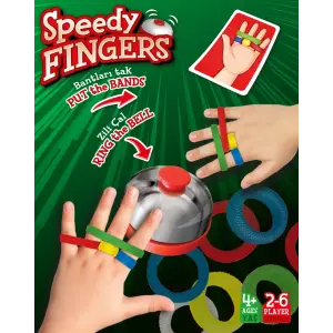 25113 Speedy Fingers Poster