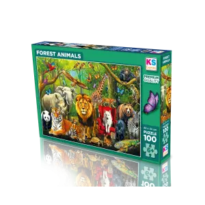 31504 Forest Animals 100 Parca