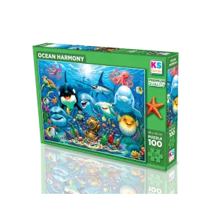 31508 100 Parca Ocean Friends Lisanssiz Puzzle