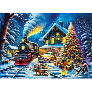 31751 Christmas Gifts 50 Parca Poster