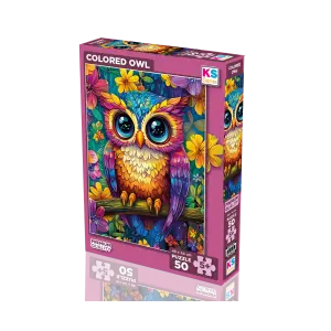 31752 Colored Owl 50 Parca