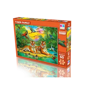 31756 Tiger Family 50 Parca