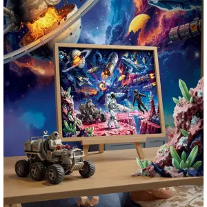 31757 50 Parca Galaxy Raiders Lisanssiz Puzzle Interior
