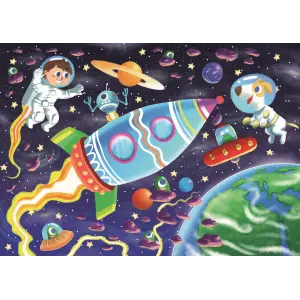 32711 35 Parca The Space Travel Poster
