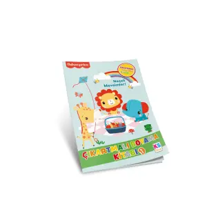 Fp13437 Fisher Price Coloring Sticker Book 1 Neseli Mevsimler