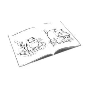Fp13441 Little People Coloring Activity Book Animals Int