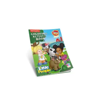 Fp13441 Little People Coloring Activity Book Animals