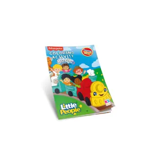 Fp13442 Little People Coloring Activity Book Jobs