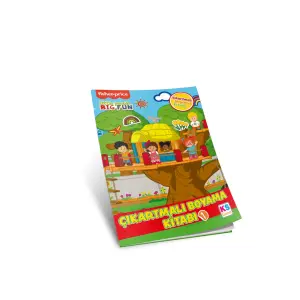Fp13443 Little People Coloring Sticker Book 1