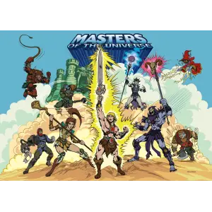 Hm714 He Man 100 Parca Poster