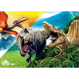 Jw714 Jurassic World 100 Parca Poster