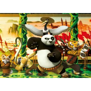 Kp113 Kungfupanda 200 Parca Poster