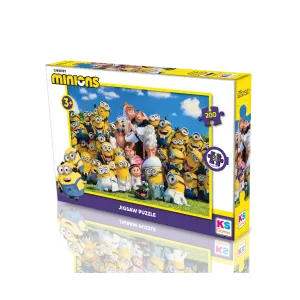 Minions 200 Parca Mockup