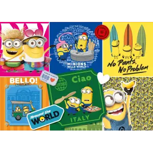 Mo709 Minions 50 Parca Poster