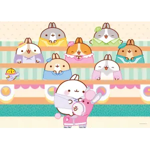 Mol709 Molang 50 Parca Puzzle Poster