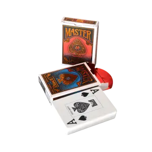T25304 Master Jumbo Index Plastik Oyun Kagidi Detay