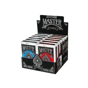 T25320 Master Jumbo Arrow Plastik Oyun Kagidi Display
