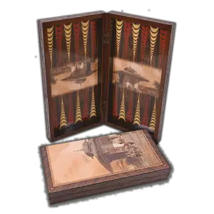 T71 Master Elegance Tavla Uskudar Cesmesi Detay