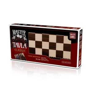 T76 Master Classic Tavla Ceviz Mockup