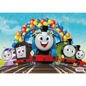 Tf714 Thomas And Friends 100 Parca Puzzle Poster