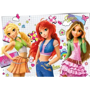 Winx709 50 Parca Puzzle Poster