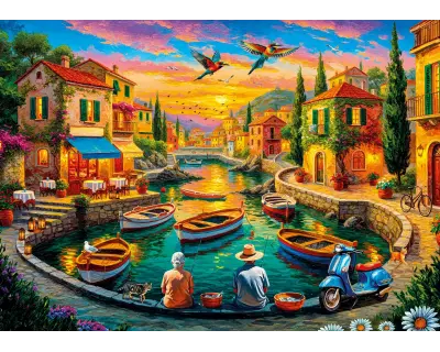 20089 500parca The Silent Tale Of Fisherman Poster