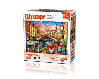 20757 Rialto Bridge In Venice 1000 Copy
