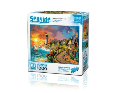 20758 Lighthouse By The Sea 1000 Copy
