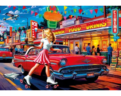 20838 1000parca A Sparkling American Dream Poster