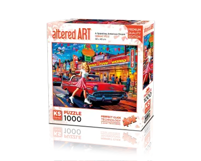 20838 1000parca A Sparkling American Dream Zeminsiz