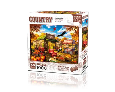 20847 1000parca Antique Shop Zeminsiz